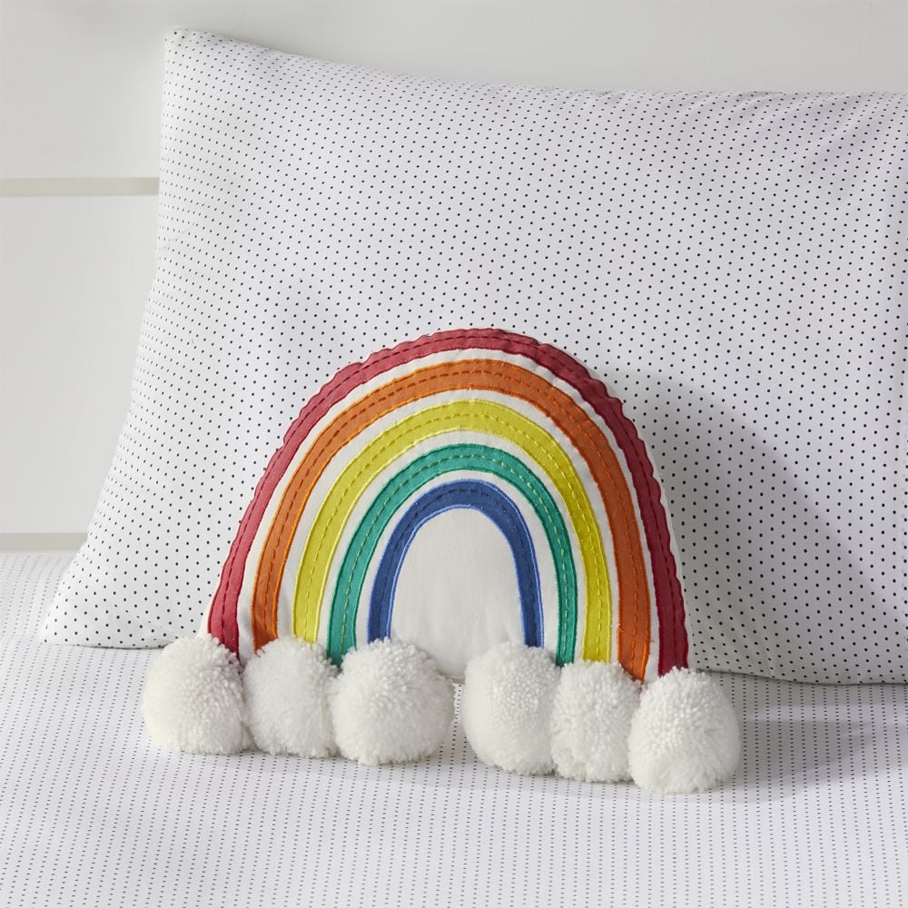 Rainbow Throw Pillow - Image 0
