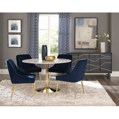 Chilmark Upholstered Dining Chair- Set of 2 - Image 0