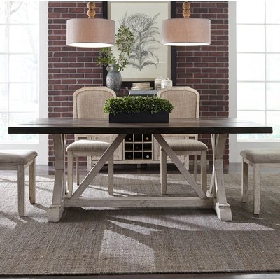 Beams Trestle Dining Table - Image 0