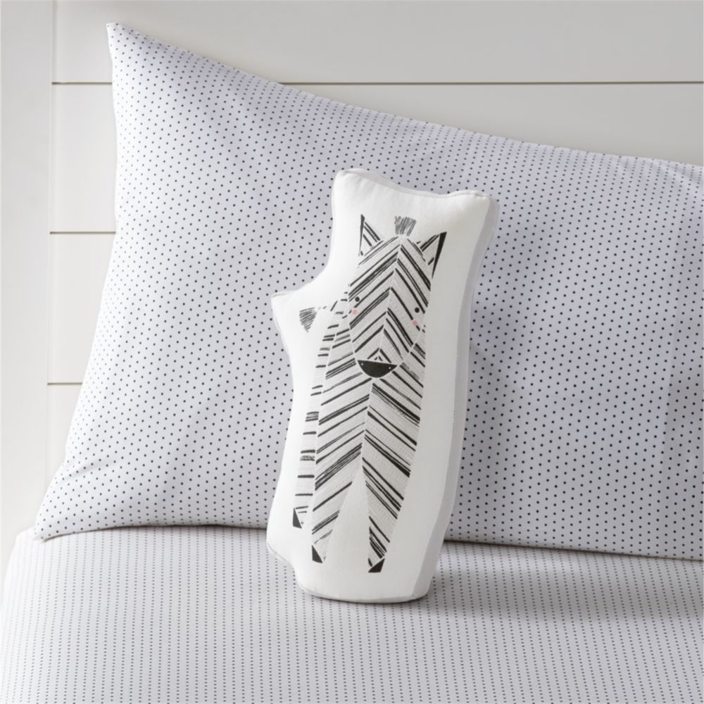 Safari Zebra Throw Pillow - Image 0