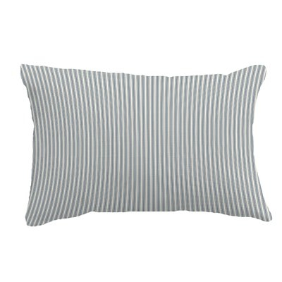 Irick Ticking Stripe Lumbar Pillow - Image 0