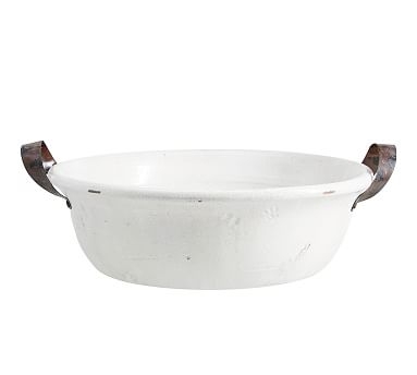 Marlowe Ceramic Bowl, White - Image 2