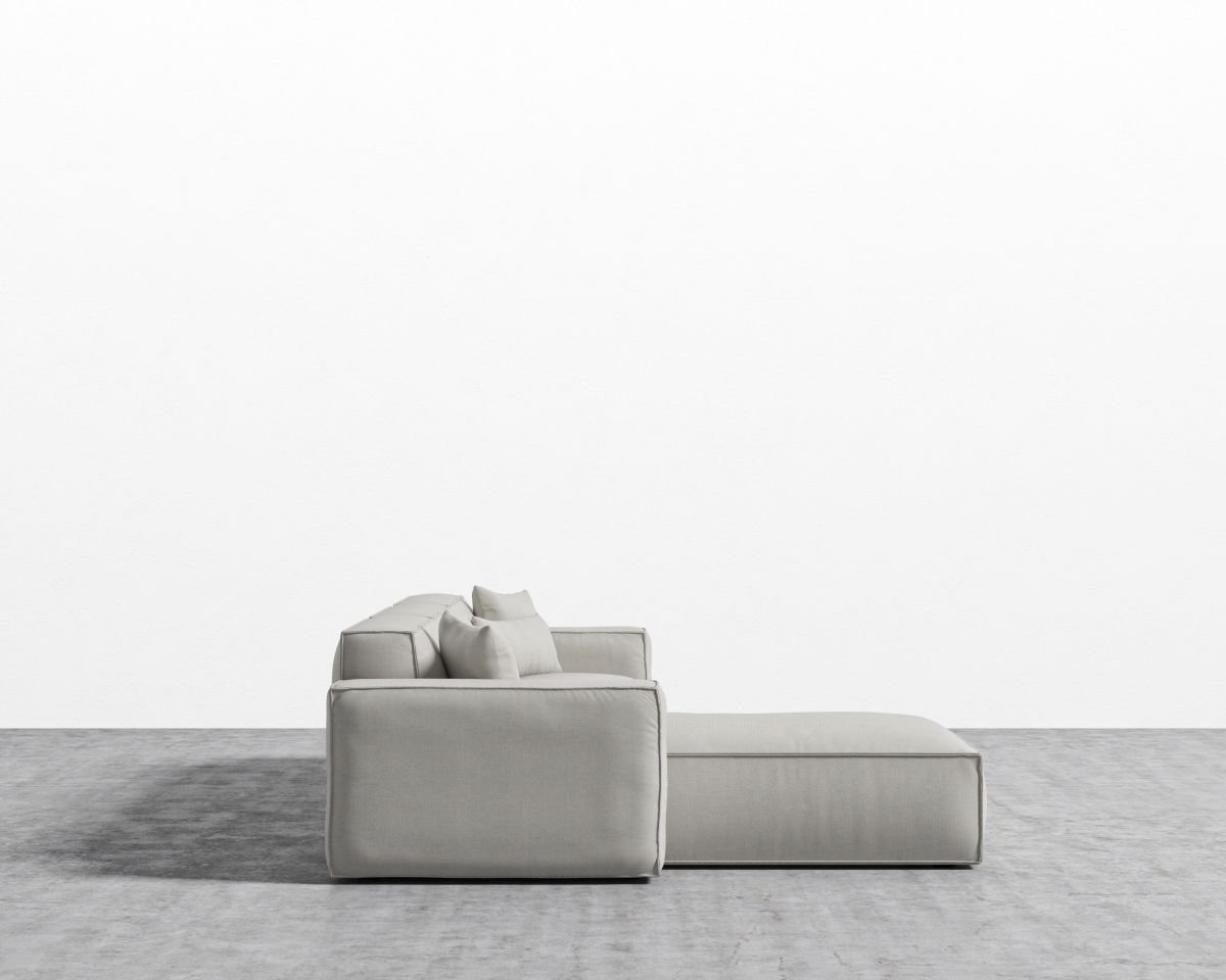 Porter Sectional - Pearl Left Hand Facing - Image 7