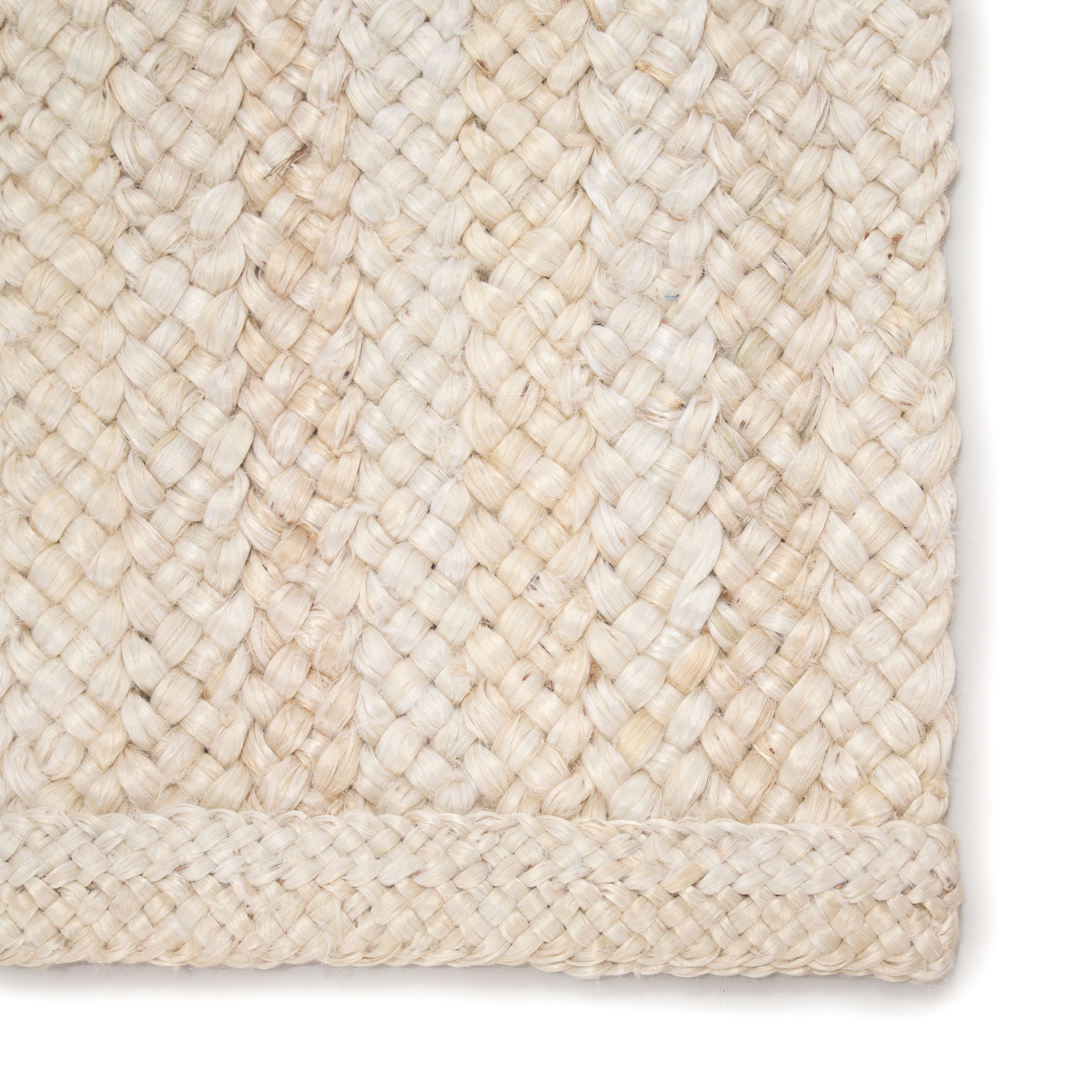 Anichini Natural Solid Ivory/ Beige Area Rug (10'X14') - Image 3