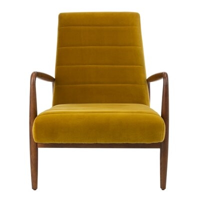 Willow Channel Tufted Arm Chair - Image 0