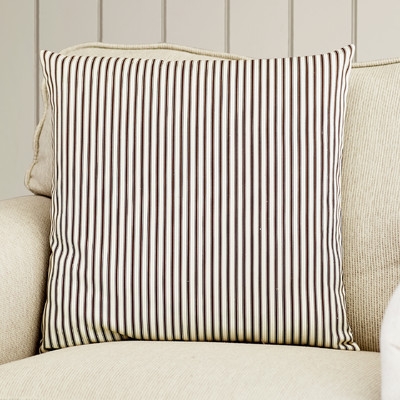 Lilah Stripes Cotton Throw Pillow - Image 0