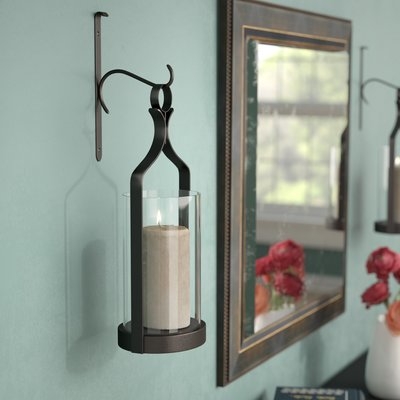 Tall Glass Wall Sconce - Image 0