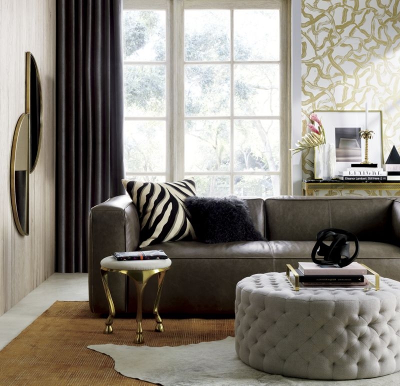 Velvet Graphite Curtain Panel 48"x120" - Image 4