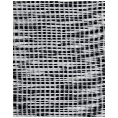 Stringfellow Handwoven Flatweave Cotton Black/White Area Rug - Image 0