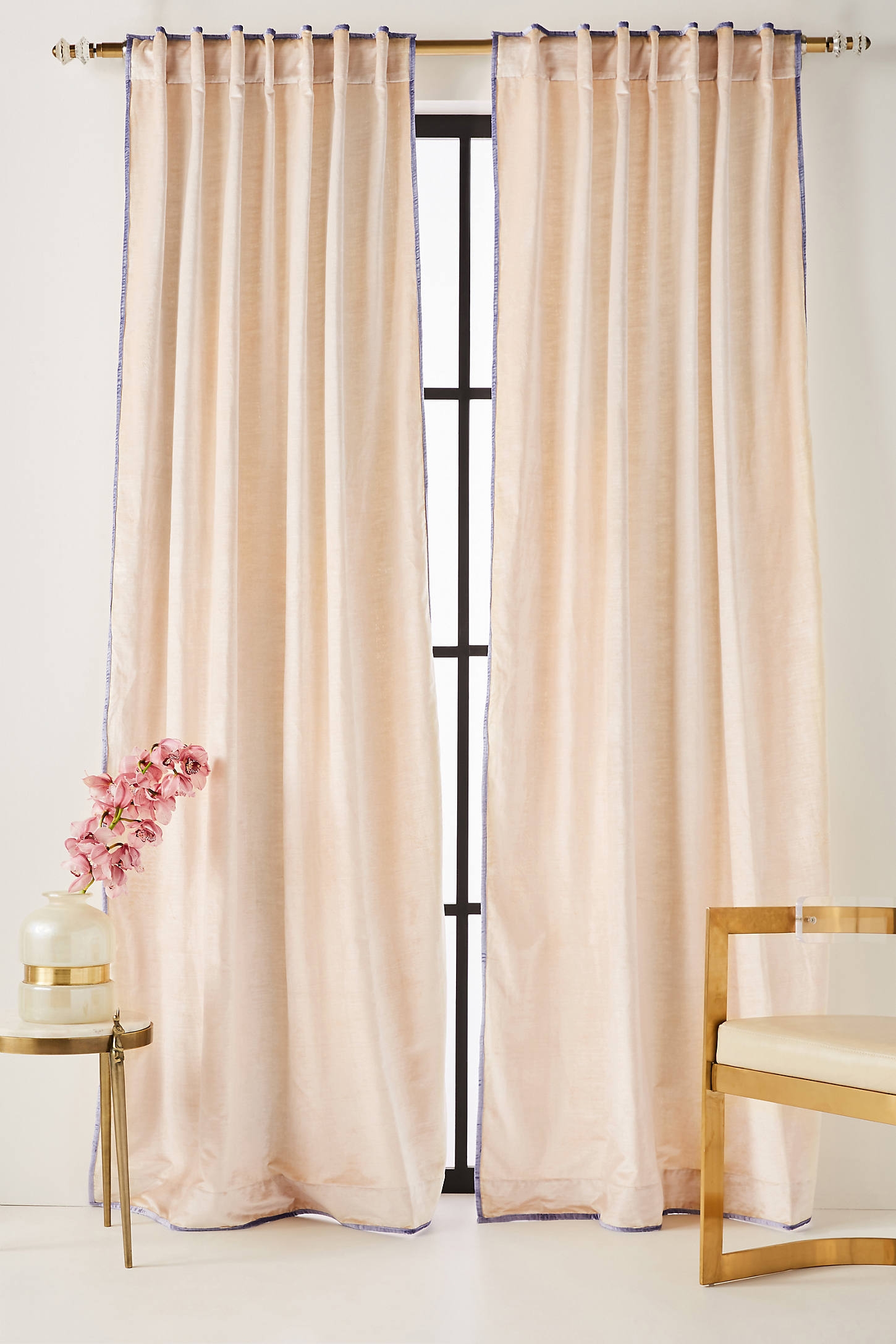 Petra Velvet Curtain - Image 0