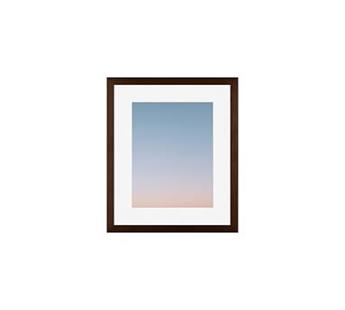 Blue Desert Sky Framed Print by Jane Wilder, 11 x 13", Wood Gallery Frame, Espresso, Mat - Image 0
