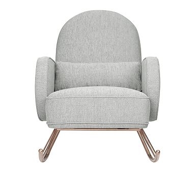 Nursery Works Compass Rocker, Light Grey, Unlimited Flat Rate Delivery - Image 0