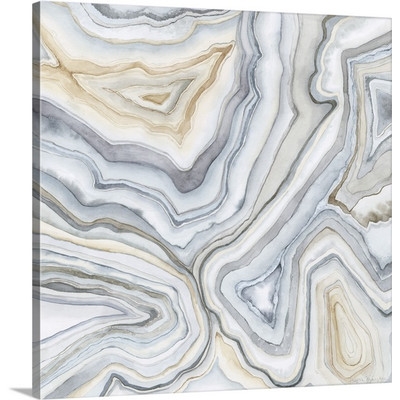 'Agate Abstract II' Megan Meagher Painting Print - Image 0