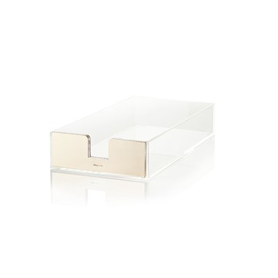 Kate Spade Acrylic Letter Tray, Gold - Image 0