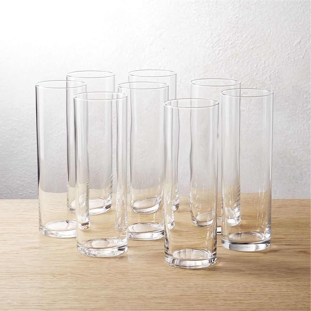 Cylinder Champagne Flute Set of 6 - Image 0