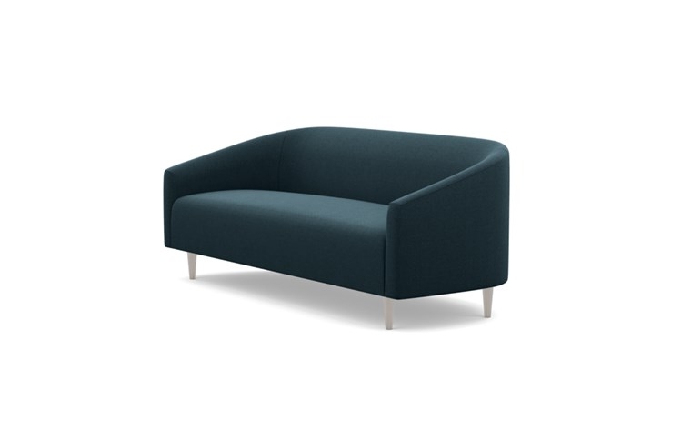 Tegan Sofa with Evening Fabric and Plated legs - Image 4