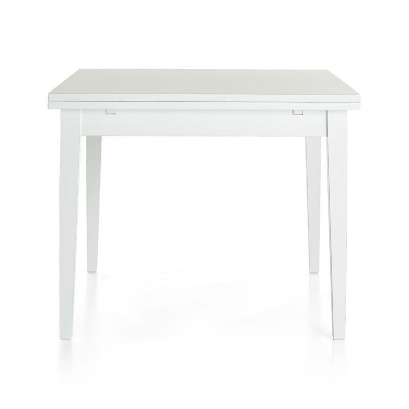 Pratico White Extension Square Dining Table - Image 5