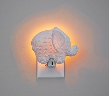 Ceramic Elephant Night Light - Image 0
