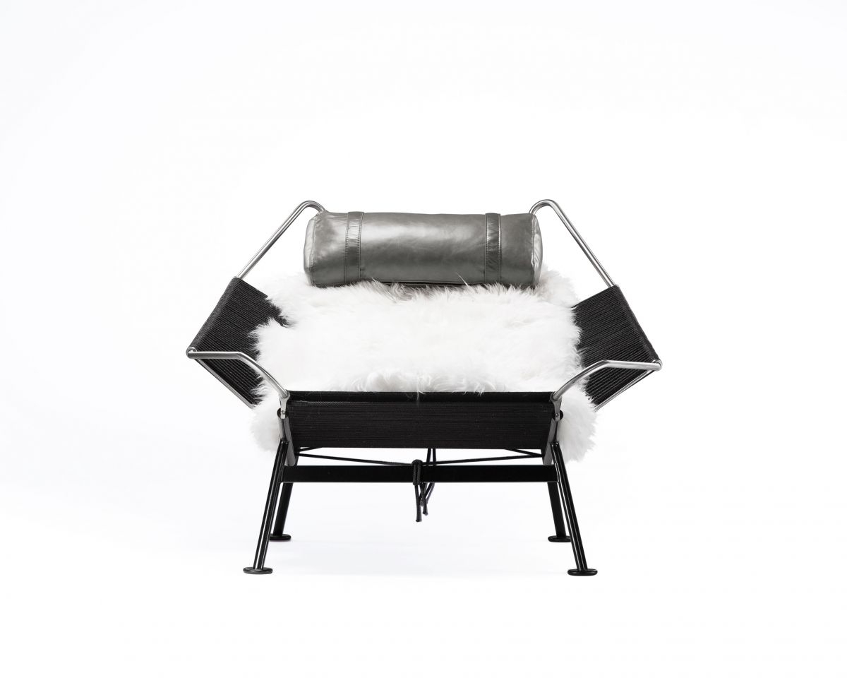 Flag Halyard Chair - Black Edition - Milano Smoke Black - Image 6