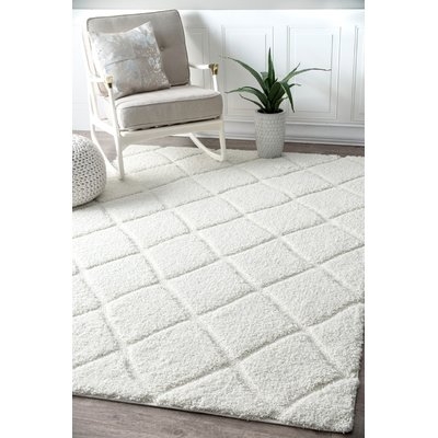 Hermione White Area Rug - Image 0