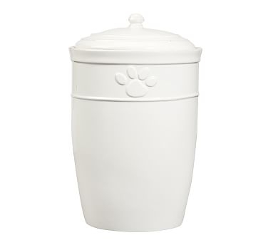 Cambria Pet Food Canister, Stone - Image 0