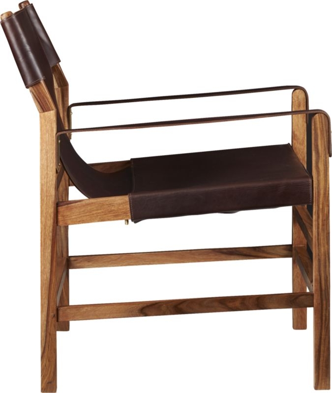 Expat II Leather Safari Chair - Image 4