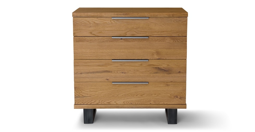 Taiga Oak 4 Drawer Dresser - Image 0