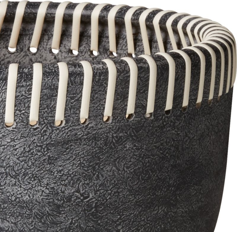 Stitch Handmade Planter Large Black - Image 9