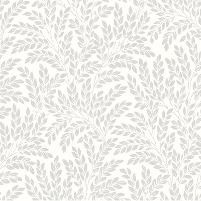 Tubbs 33' L x 20.5" W Leaf Floral and Botanical Wallpaper Roll - Image 0