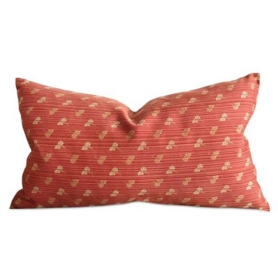 Heineman Berry Striped Leaf Embroidered Luxury Decorative Pillow Cover - Image 0
