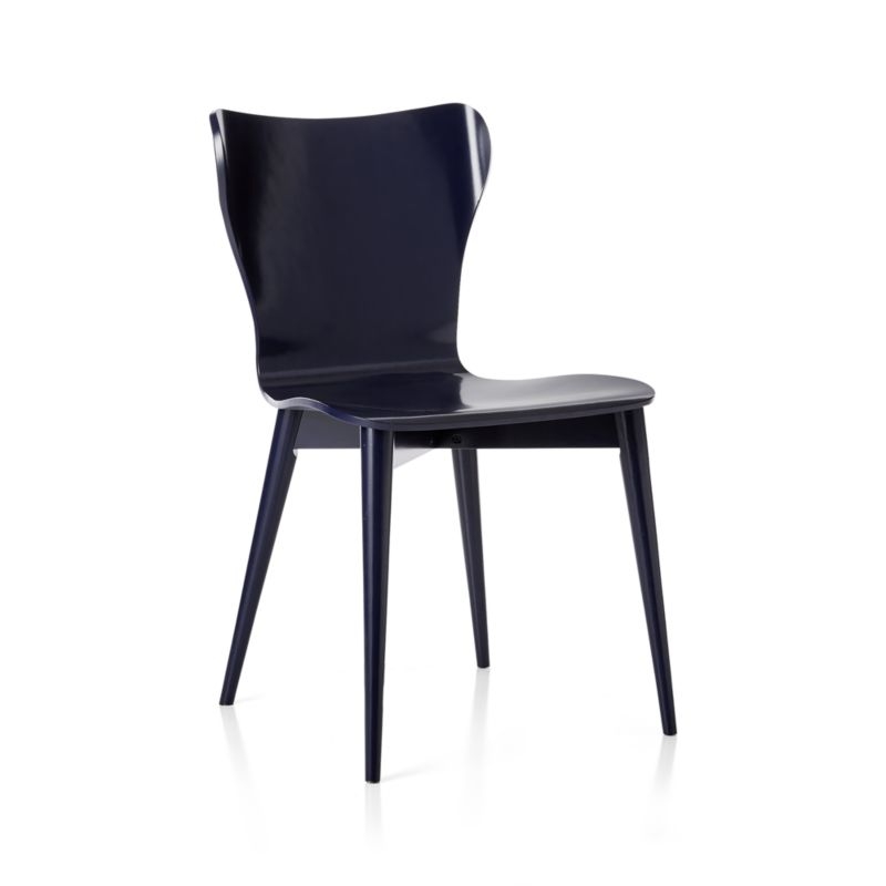Brera Indigo Bentwood Dining Chair - Image 1