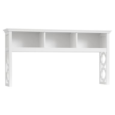 Elsie Storage Desk Hutch, Simply White - Image 0