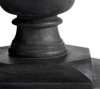 Nolan Round Pedestal Dining Table, Rustic Sable, 60"D - Image 2