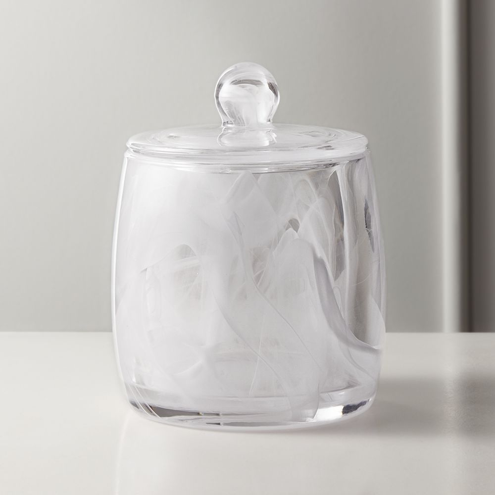 Aura Swirl Glass Canister - Image 0