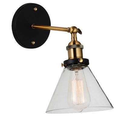 Leticia 1-Light Armed Sconce - Image 0