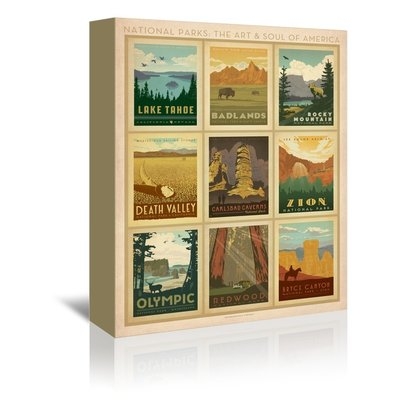 'National Parks' Gallery Wall Set on Canvas by Anderson Design Group - Image 1