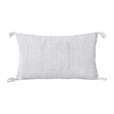 Cherree Reversible Dot Cotton Lumbar Pillow - Image 0