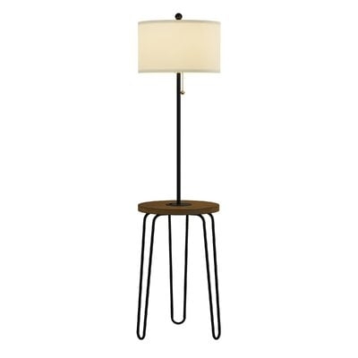 Trefann Hairpin Floor Lamp End Table - Image 0