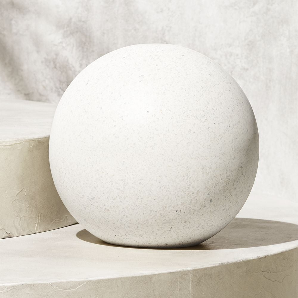 Playa Ivory Small Terrazzo Ball - Image 0