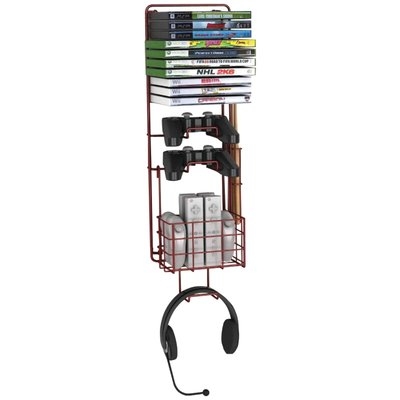 Game Multimedia Wall Mounted Storage Rack - Image 0