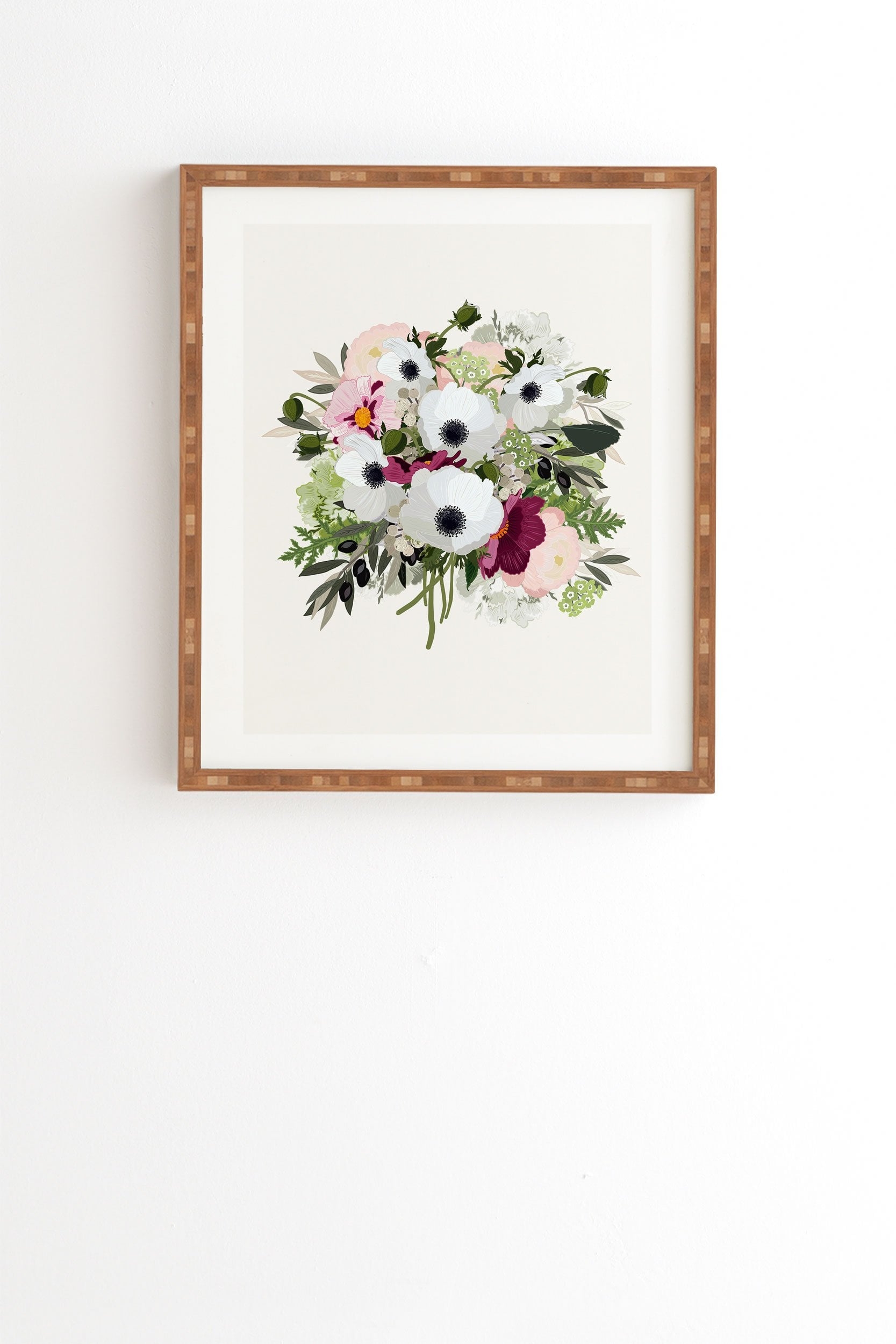 Iveta Abolina Antoinette Framed Wall Art - 8" x 9.5" - Image 0