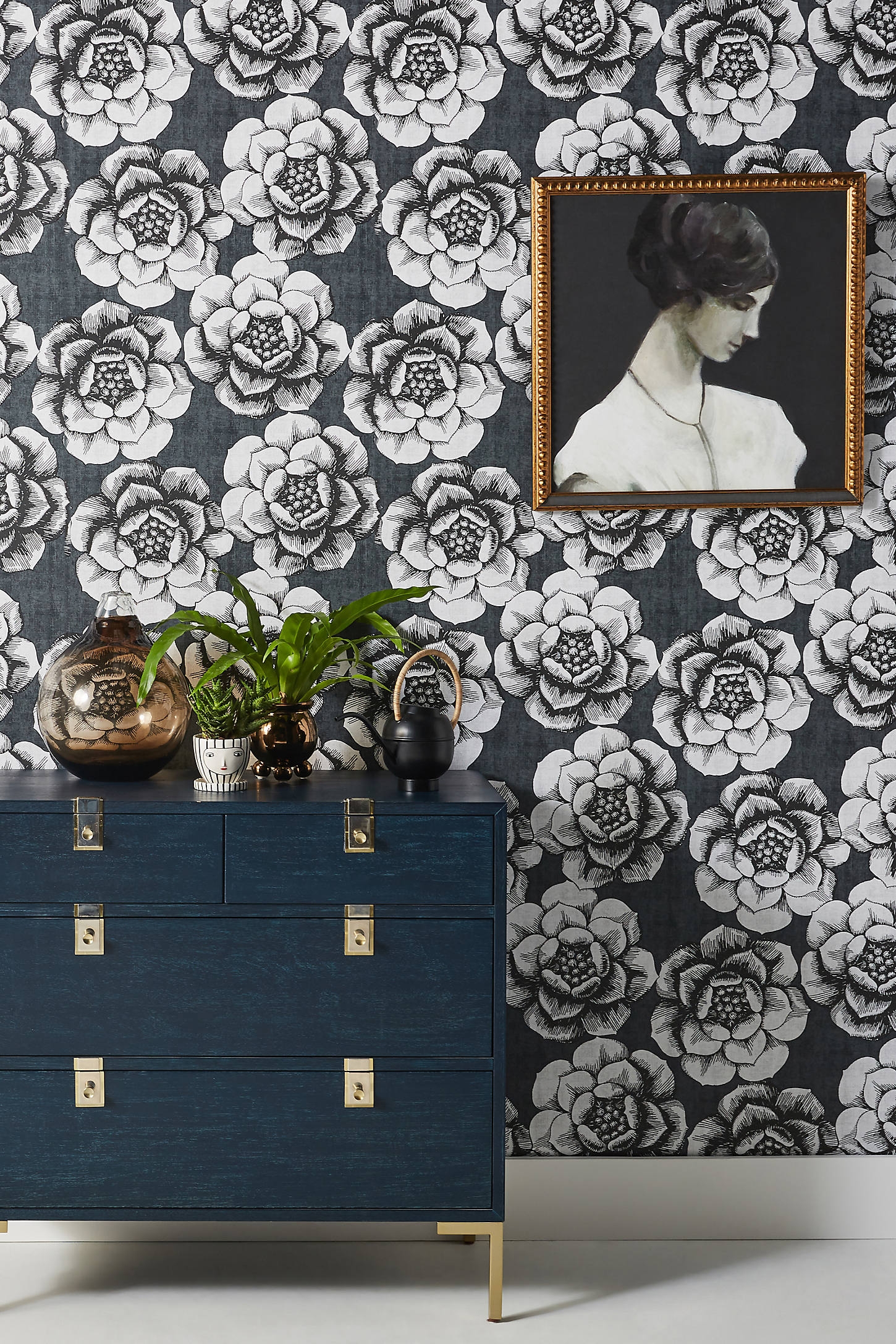 Fanciful Floral Wallpaper - Image 0