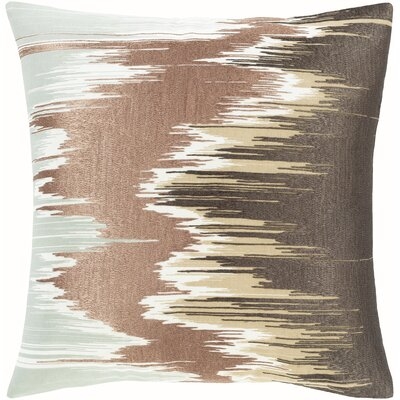 Jereme Modern 18 X 18 Gold, Teal Pillow Cover - Image 0