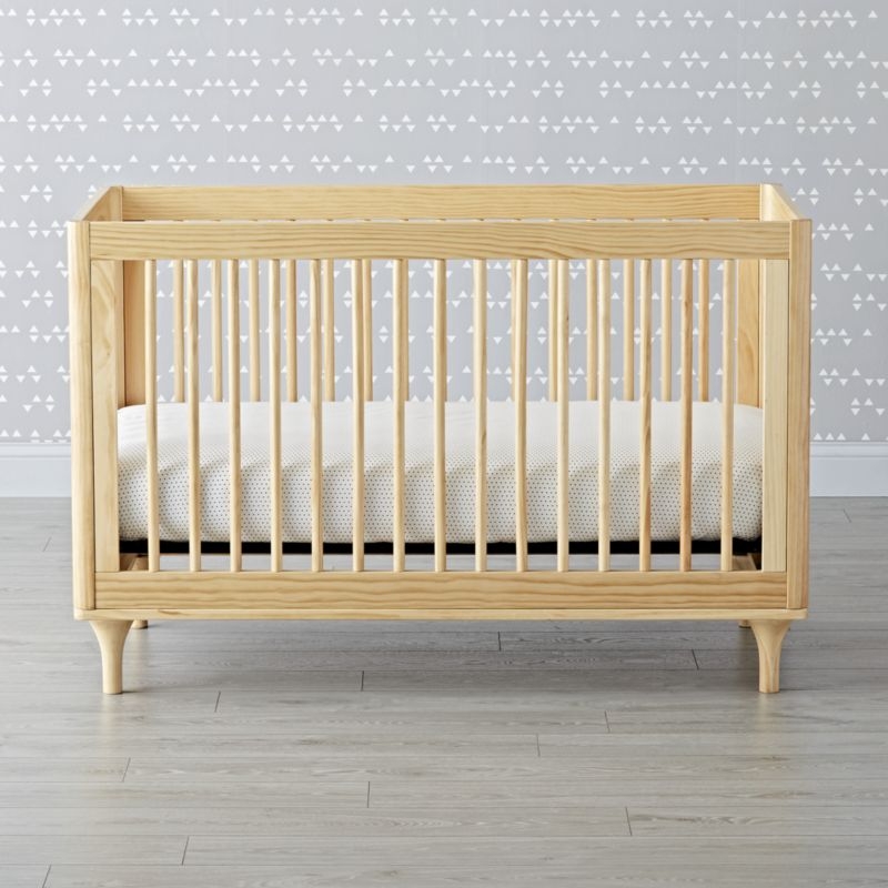 Babyletto Lolly Natural 3 in 1 Convertible Crib - Image 1