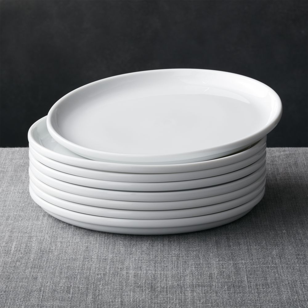 Logan Stacking Dinner Plates, Set of 8 - Image 0