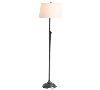 Chelsea Metal Adjustable 50" Floor Lamp, Bronze - Image 0