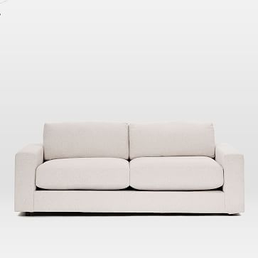 Urban 93.5" Grand Sofa, Heathered Crosshatch, Feather Gray, Down Fill - Image 3