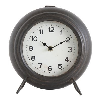 Metal Mantel Clock - Image 0