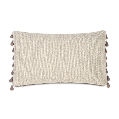 Silas Corfis Vanilla Linen Lumbar Pillow - Image 0