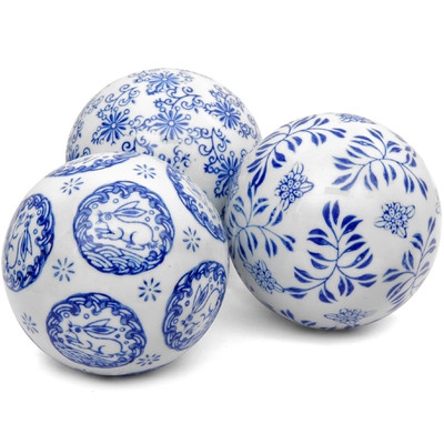 Andersen 3 Piece Decorative Ball Sculpture Set - Image 0